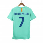 Camiseta DAVID VILLA 7 Barcelona 2ª Equipación Retro 2010/11