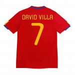 Camiseta DAVID VILLA 7 España 1ª Equipación Retro 2010