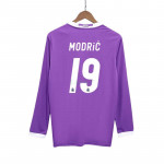 Camiseta MODRIĆ 19 Real Madrid 2ª Equipación Retro 2016/17 ML