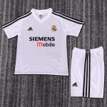 Camiseta Real Madrid 1ª Equipación Retro 2004/05 Niño Kit
