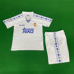 Camiseta Real Madrid 1ª Equipación Retro 96/97 Niño Kit