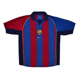 Camiseta RIVALDO 10 Barcelona 1ª Equipación Retro 2001/02
