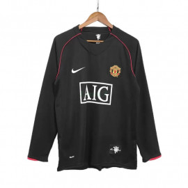 Camiseta SCHOLES 18 Manchester United 2ª Equipación Retro 2007/08 ML