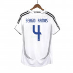 Camiseta SERGIO RAMOS 4 Real Madrid 1ª Equipación Retro 2006/07