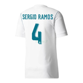 Camiseta SERGIO RAMOS 4 Real Madrid 1ª Equipación Retro 2017/18 Camiseta SERGIO RAMOS 4 Real Madrid 1ª Equipación Retro 2017/18