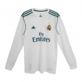 Camiseta SERGIO RAMOS 4 Real Madrid 1ª Equipación Retro 2017/18 ML