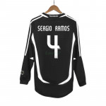 Camiseta SERGIO RAMOS 4 Real Madrid 2ª Equipación Retro 2006/07 ML