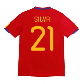 Camiseta SILVA 21 España 1ª Equipación Retro 2010
