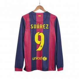 Camiseta SUÁREZ 9 Barcelona 1ª Equipación Retro 2014/15 ML