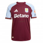 Camiseta Aston Villa 1ª Equipación 2025/2026 Rojo Oscuro