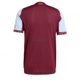 Camiseta Aston Villa 1ª Equipación 2025/2026 Rojo Oscuro