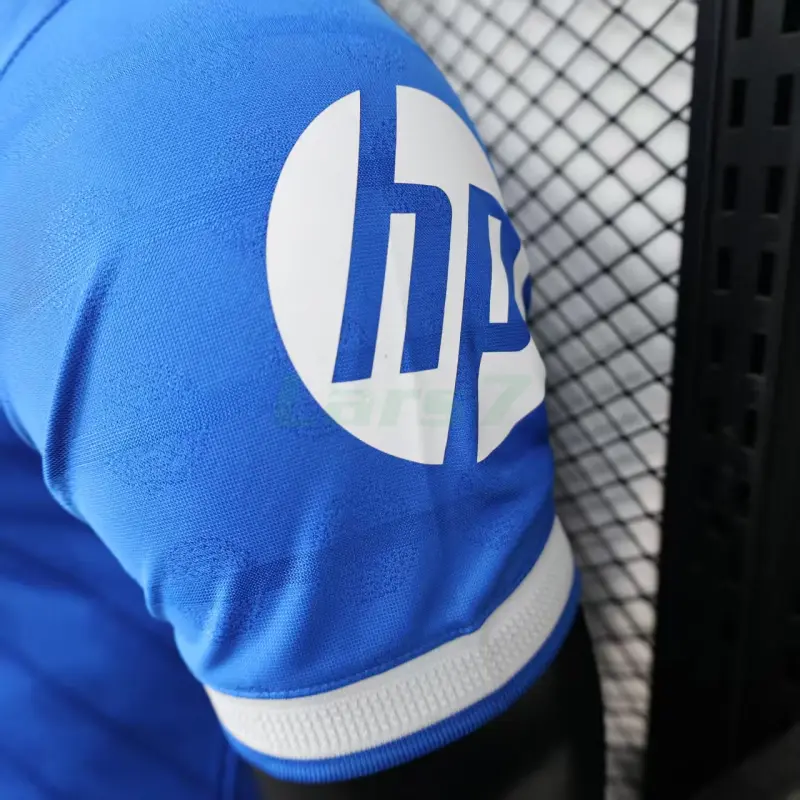Camiseta Real Madrid 3ª Equipación 2025/2026 Azul con Parche HP (EDICIÓN JUGADOR)
