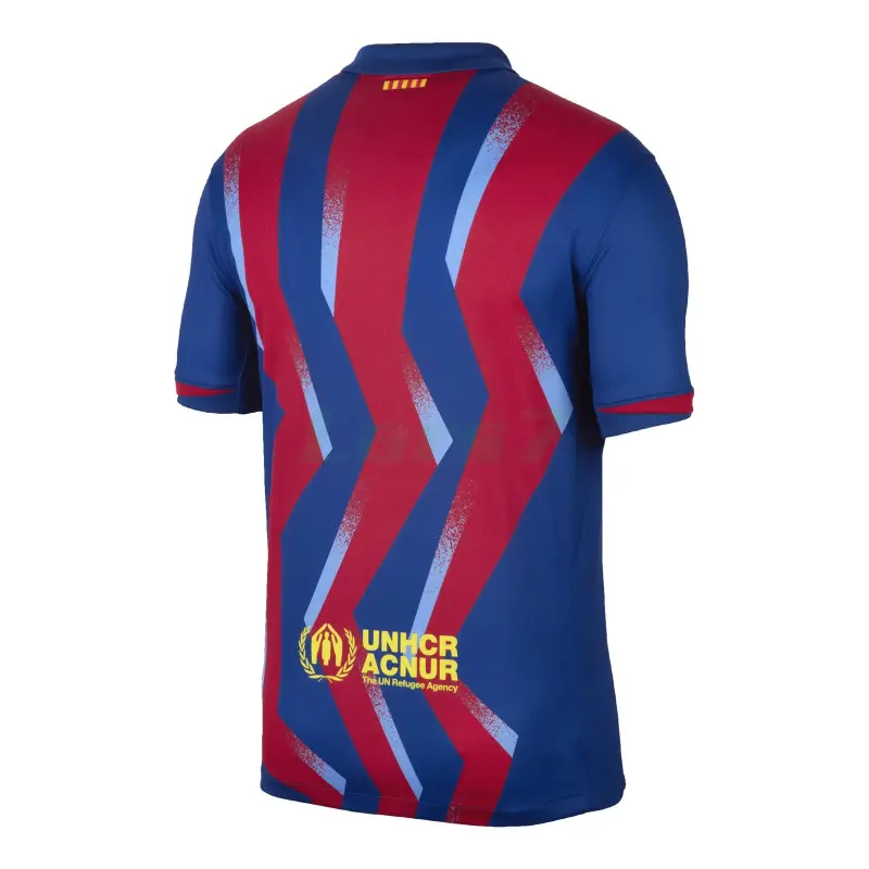 Camiseta Barcelona 4ª Equipación 2025/2026 Azul/Rojo