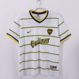 Camiseta Boca Juniors 2ª Equipación Retro 1999/00 Blanco