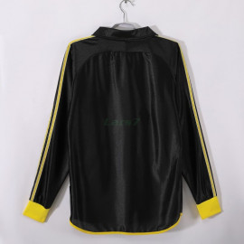 Camiseta Real Madrid 2ª Equipación Retro 1999/01 ML Negro