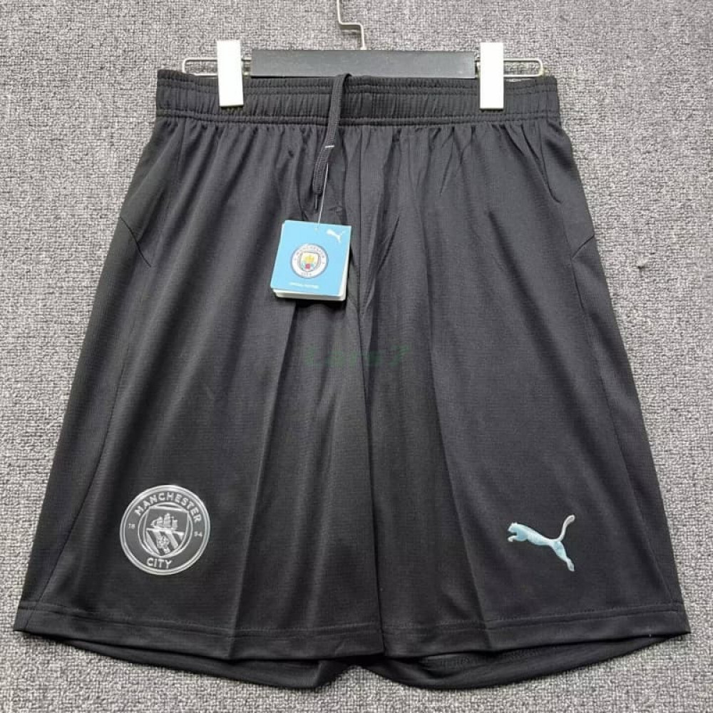 Pantalón Corto Manchester City 2ª Equipación 2025/2026 Negro