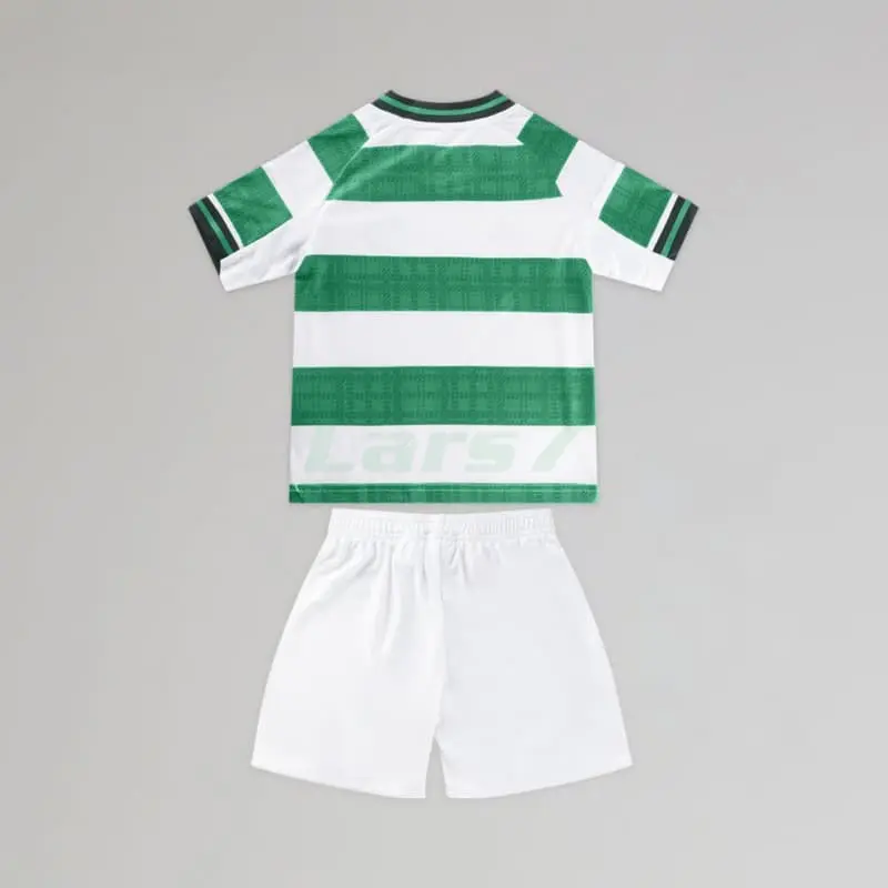 Camiseta Celtic 1ª Equipación 2025/2026 Verde/Blanco Niño Kit
