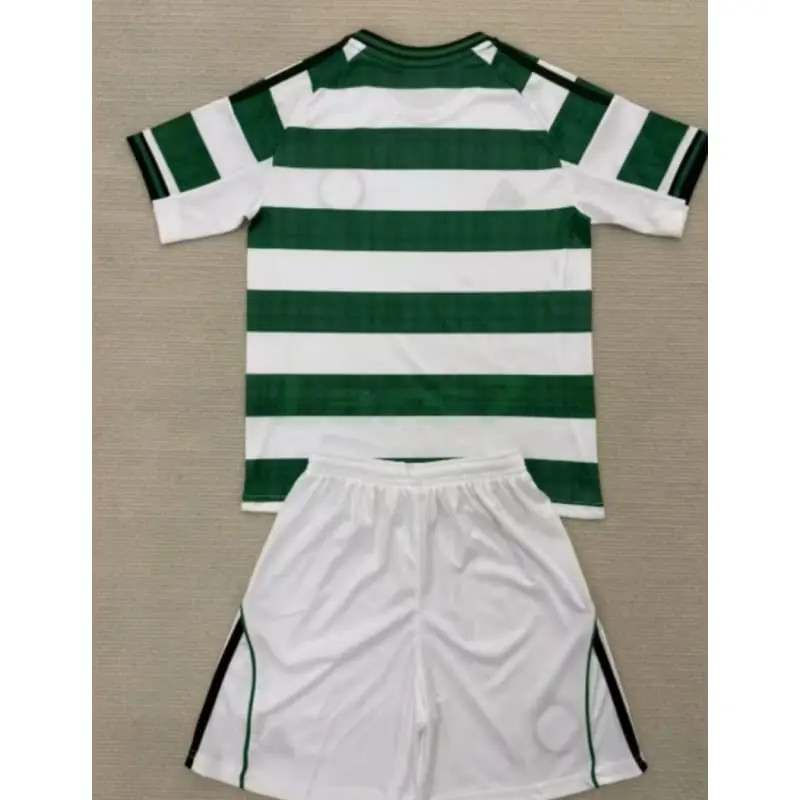 Camiseta Celtic 1ª Equipación 2025/2026 Verde/Blanco Niño Kit