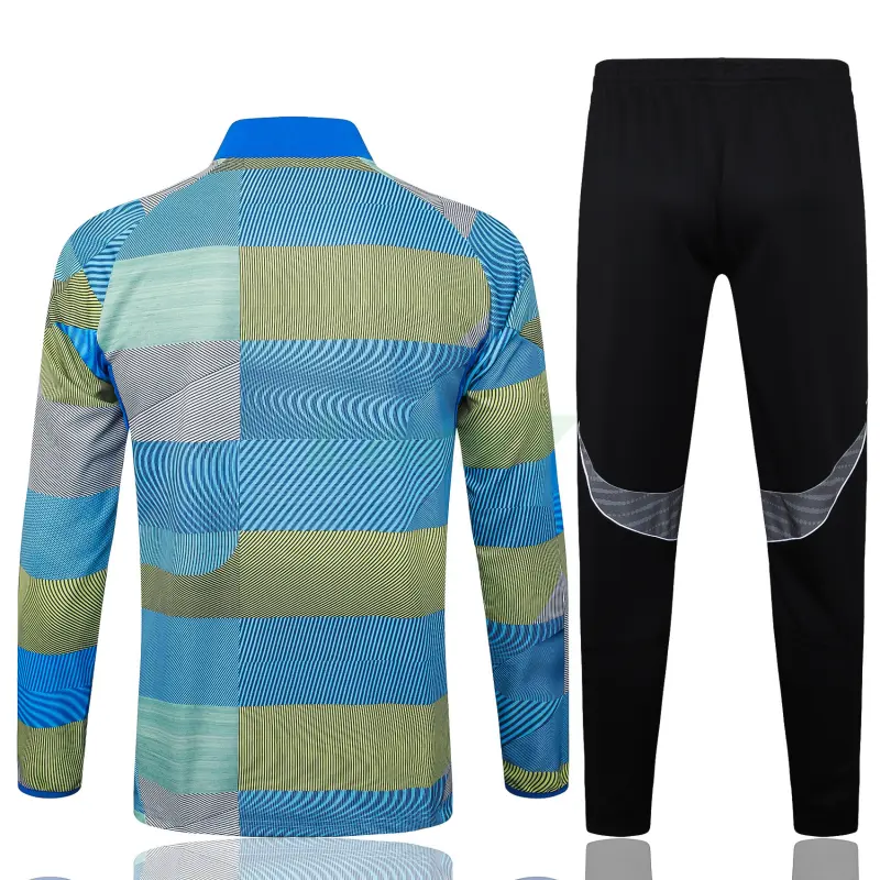 Chandal Real Madrid 2025/2026 en Azul y Verde a Rayas