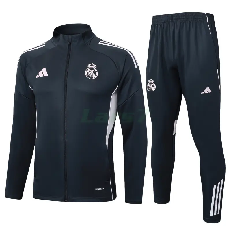 Chandal Real Madrid 2025/2026 Gris Oscuro Chandal Real Madrid 2025/2026 Gris Oscuro