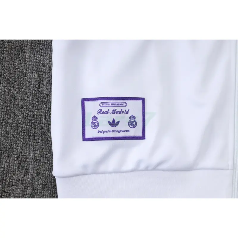 Chandal Real Madrid 2025/2026 Retro Blanco/Morado