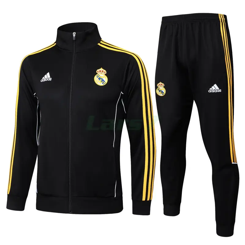Chandal Real Madrid 2025/2026 Retro Negro/Amarillo