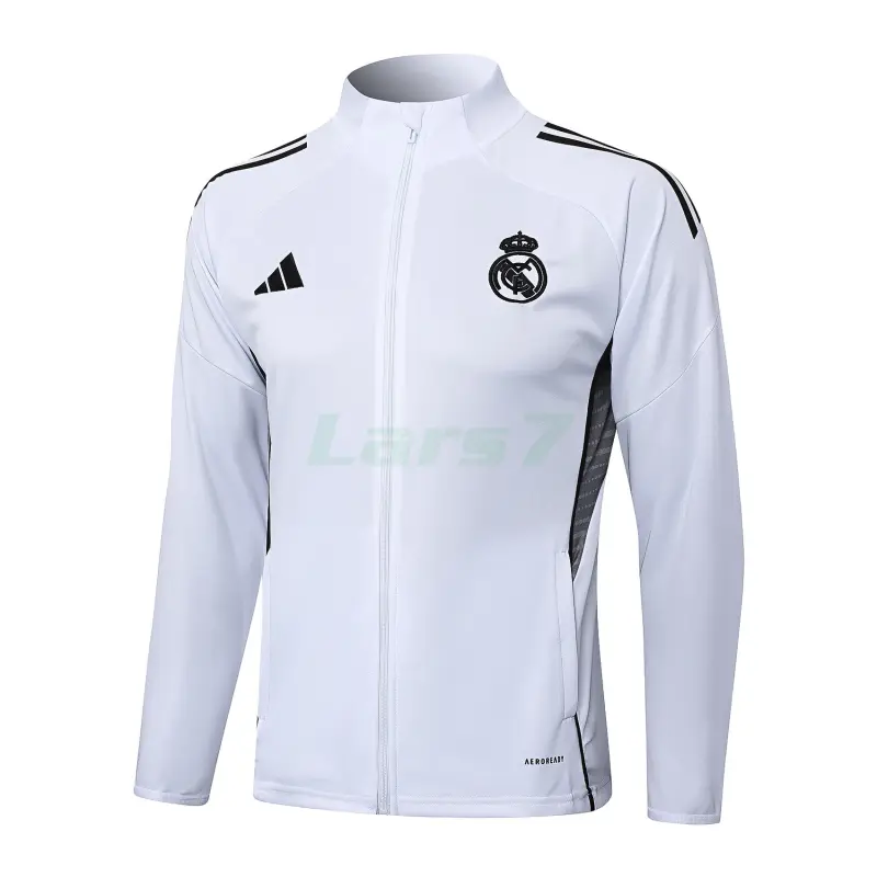 Chaqueta Real Madrid 2025/2026 Blanco Chaqueta Real Madrid 2025/2026 Blanco