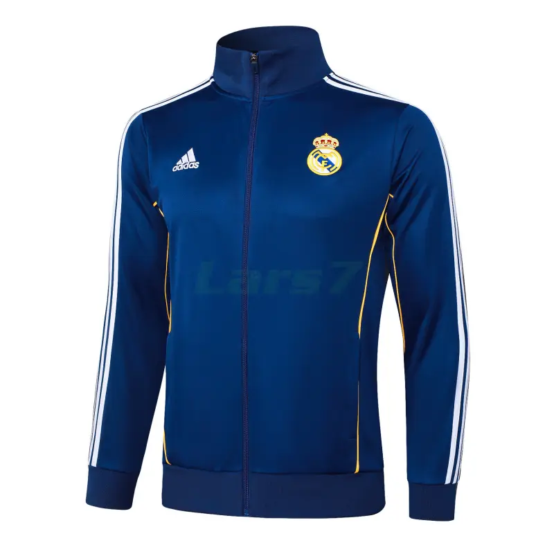 Chaqueta Real Madrid 2025/2026 Retro Azul Real Chaqueta Real Madrid 2025/2026 Retro Azul Real