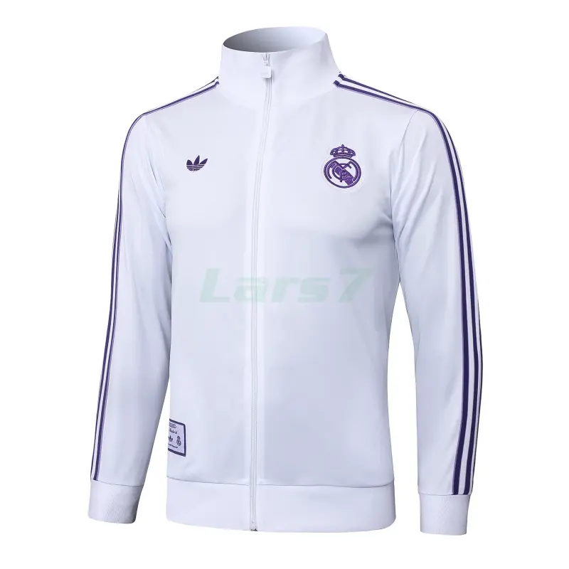 Chaqueta Real Madrid 2025/2026 Retro Blanco/Morado