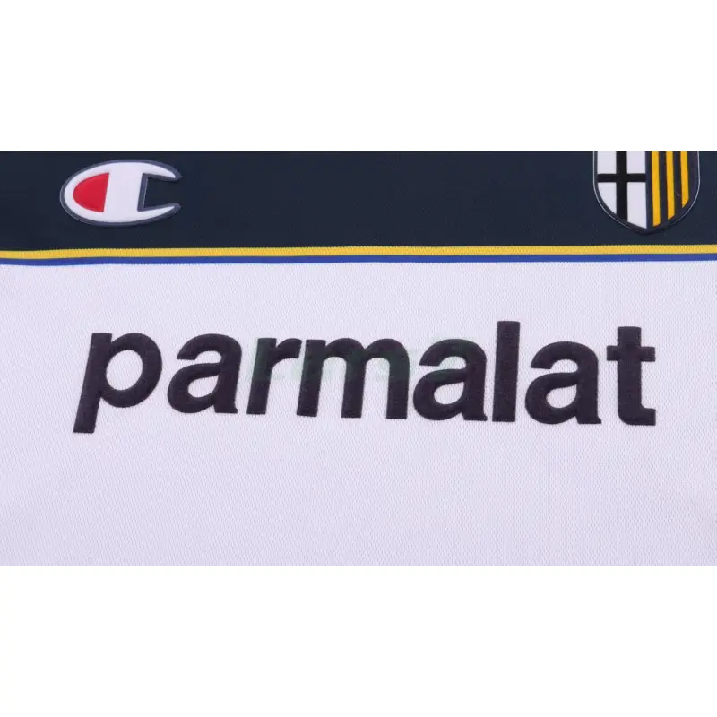 Camiseta Parma Calcio 1ª Equipación Retro 2002/03 Blanco Niño Kit