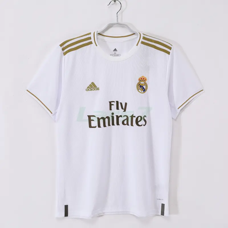Camiseta Real Madrid 1ª Equipación Retro 2019/20 Blanco