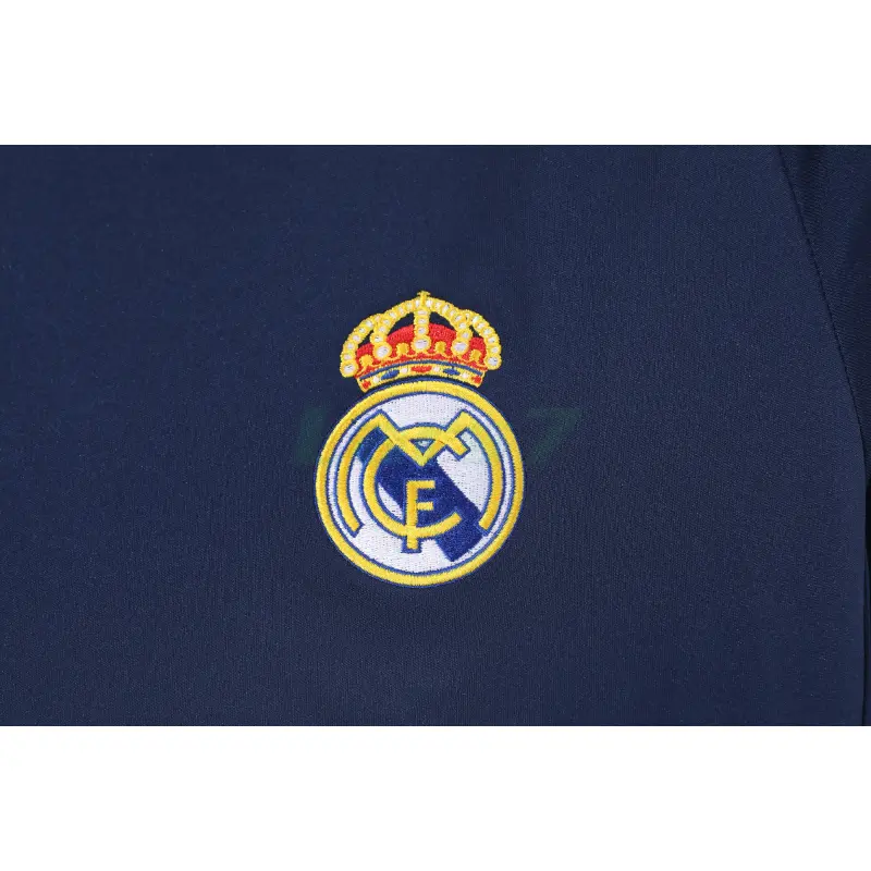 Camiseta Real Madrid 2ª Equipación Retro 2005/06 ML Azul Marino