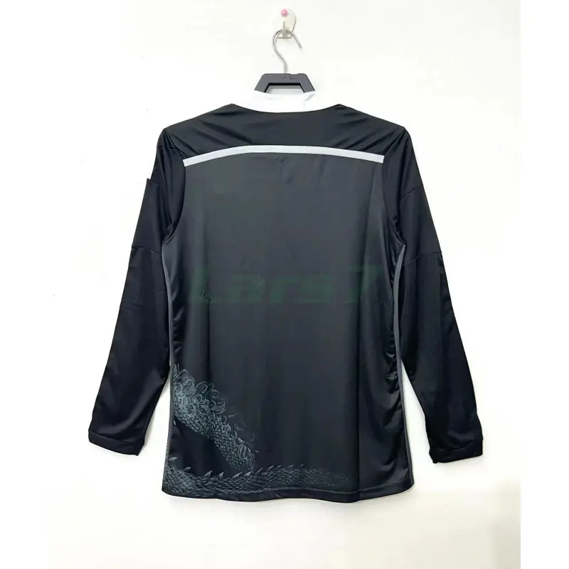 Camiseta Real Madrid 3ª Equipación Retro 2014/15 ML Negro