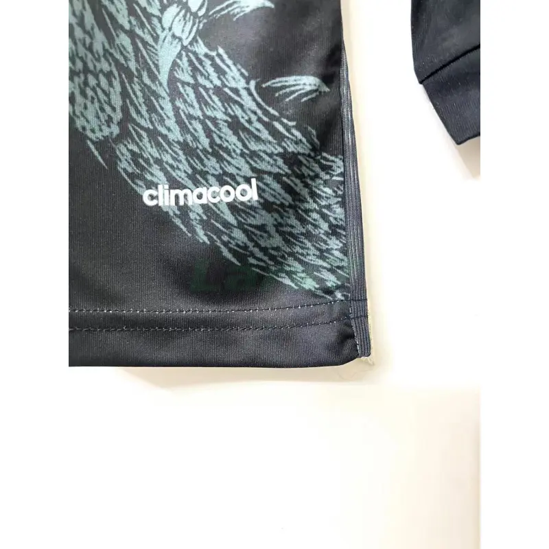 Camiseta Real Madrid 3ª Equipación Retro 2014/15 ML Negro