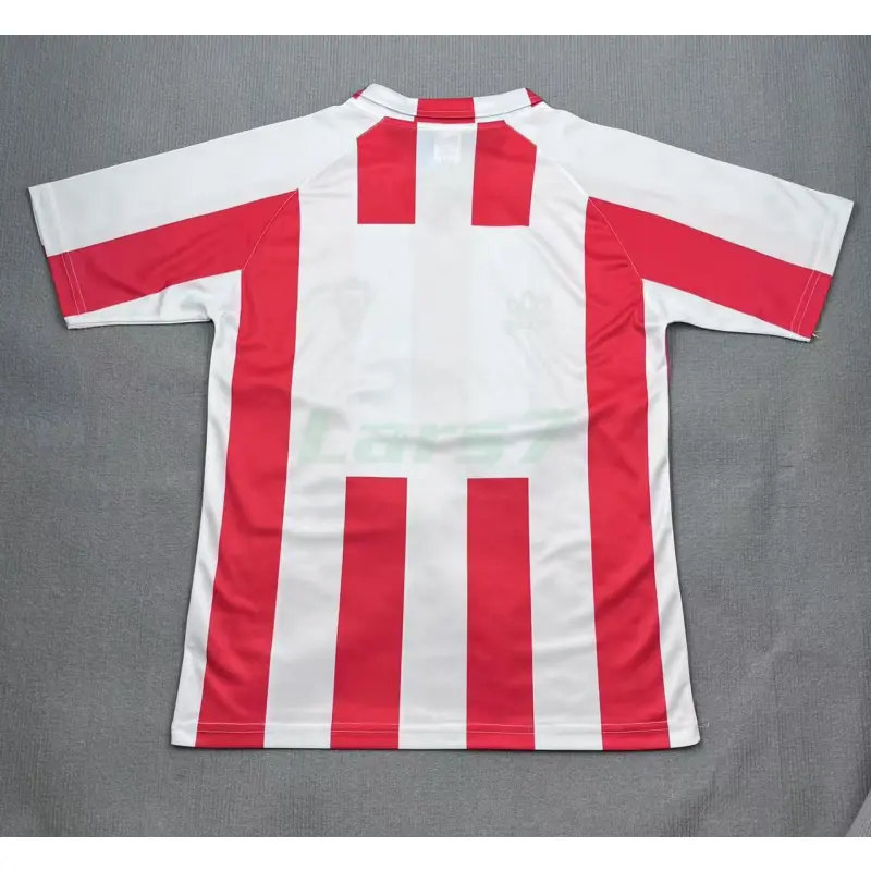 Camiseta Sporting de Gijón 1ª Equipación Retro 1986/88 Blanco/Rojo