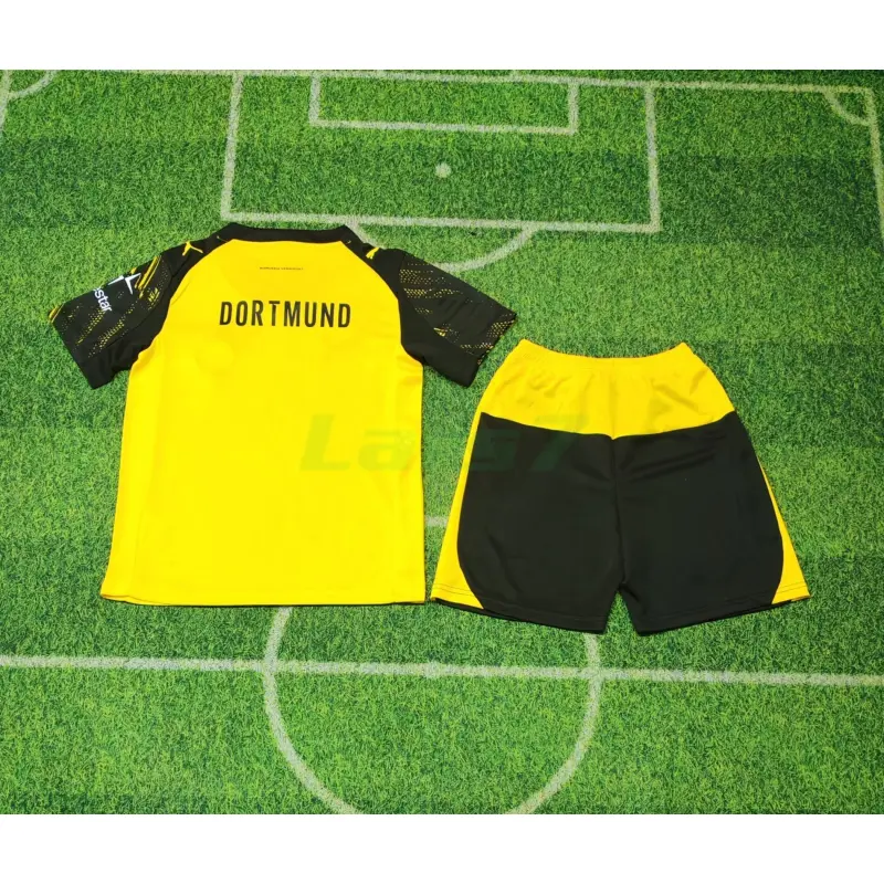 Camiseta Borussia Dortmund 1ª Equipación 2025/2026 Amarillo Niño Kit