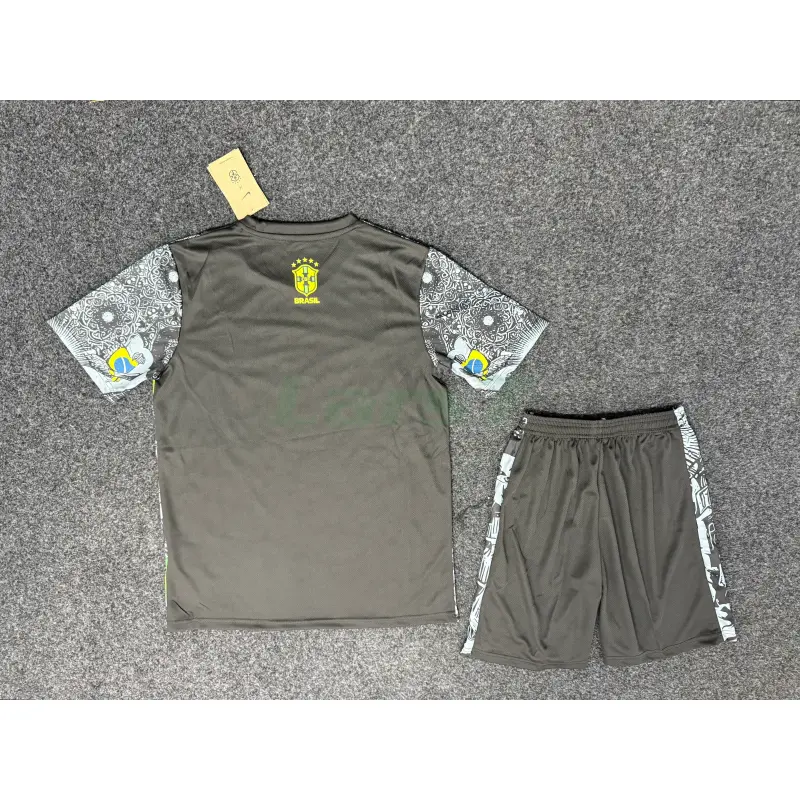 Camiseta Brasil 2024 Especial Edición Negro/Gris