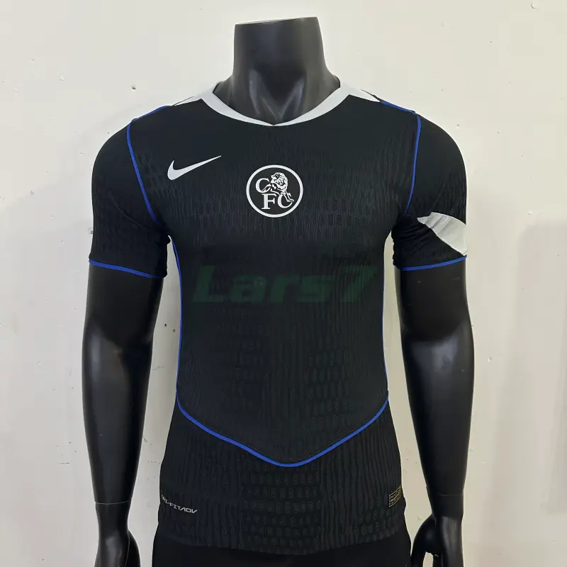 Camiseta Chelsea 3ª Equipación 2025/2026 Negro (EDICIÓN JUGADOR)
