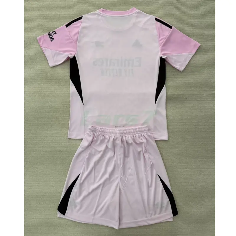 Camiseta de Portero Arsenal 2025/2026 Rosa Niño Kit