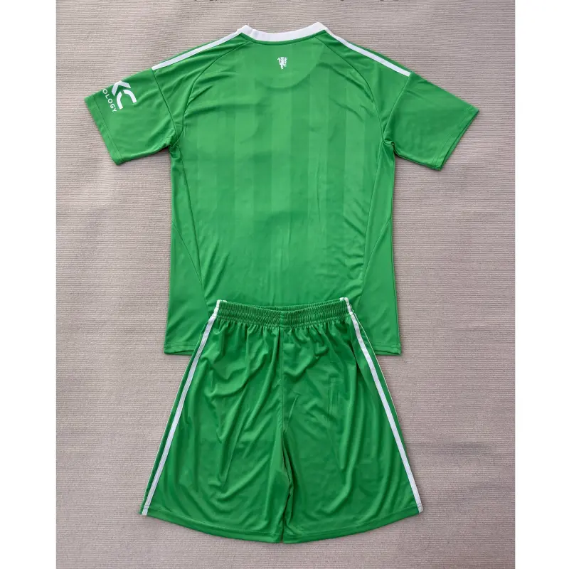 Camiseta de Portero Manchester United 2025/2026 Verde/Blanco