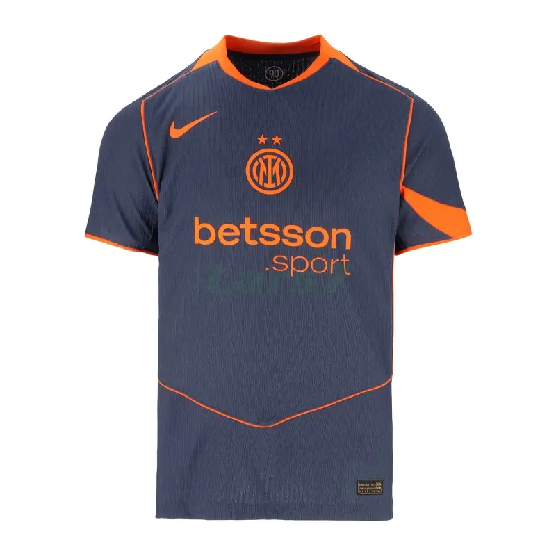 Camiseta Inter de Milan 3ª Equipación 2025/2026 Gris/Naranja