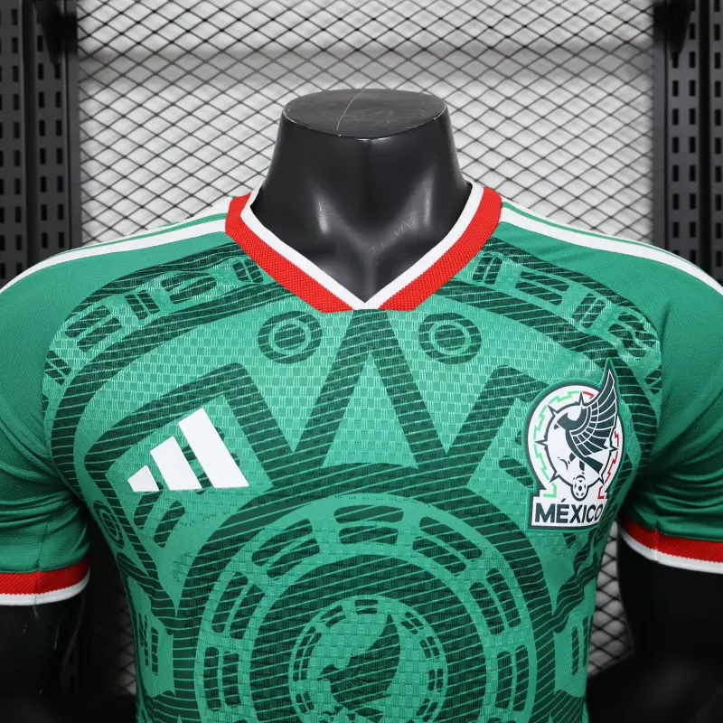 Camiseta México 1ª Equipación 2026 Verde (EDICIÓN JUGADOR)