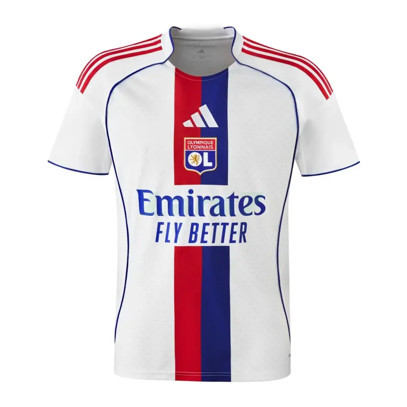 Camiseta Olympique De Lyon 1ª Equipación 2025/2026 Blanco