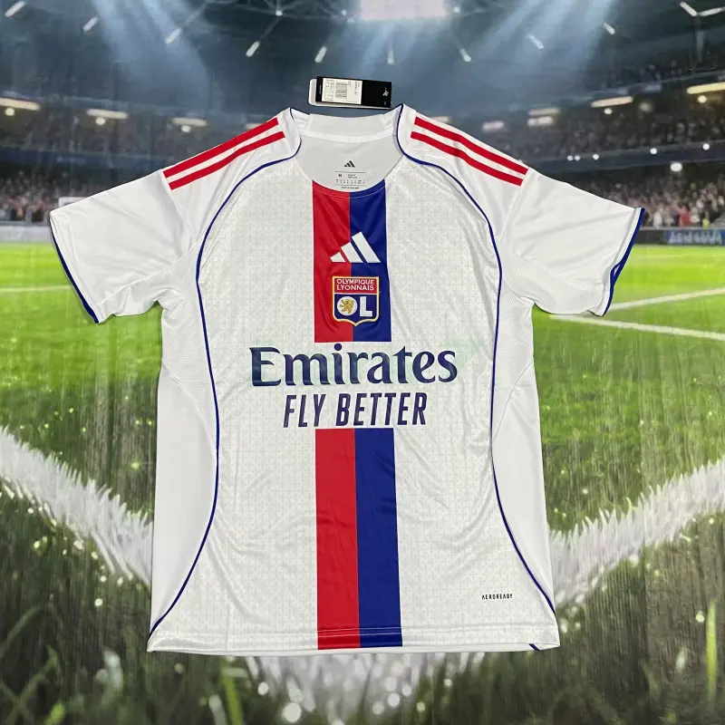 Camiseta Olympique De Lyon 1ª Equipación 2025/2026 Blanco