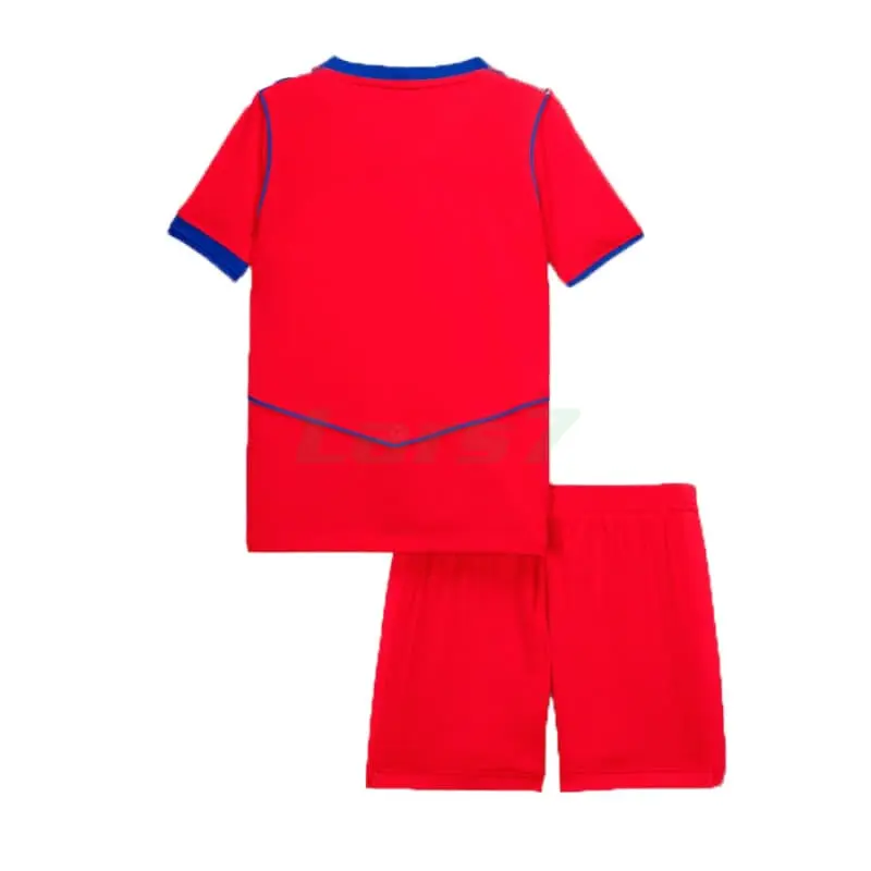 Camiseta PSG 3ª Equipación 2025/2026 Rojo Niño Kit