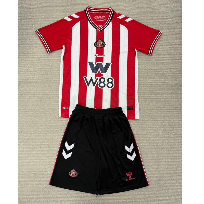 Camiseta Sunderland AFC 1ª Equipación 2025/2026 Rojo/Blanco