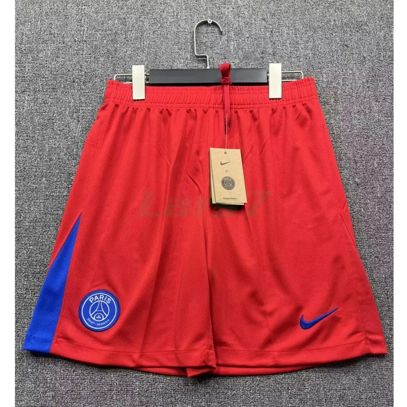 Pantalón Corto PSG 3ª Equipación 2025/2026 Rojo