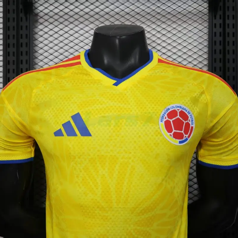 Camiseta Colombia 2026 Amarillo (EDICIÓN JUGADOR)