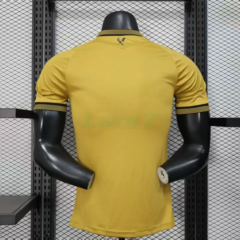 Camiseta Crystal Palace FC 3ª Equipación 2025/2026 Oro (EDICIÓN JUGADOR)
