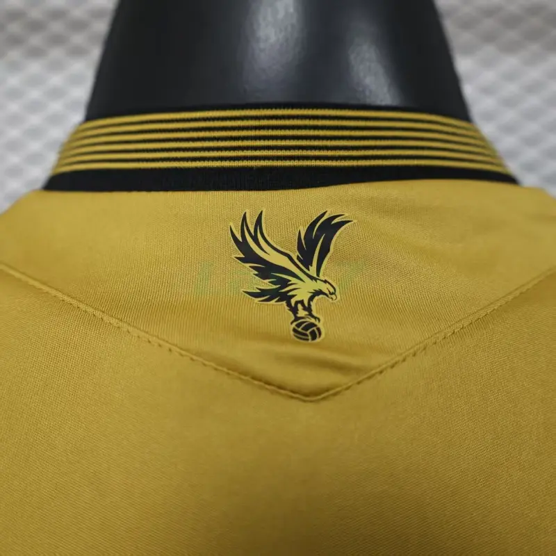 Camiseta Crystal Palace FC 3ª Equipación 2025/2026 Oro (EDICIÓN JUGADOR)